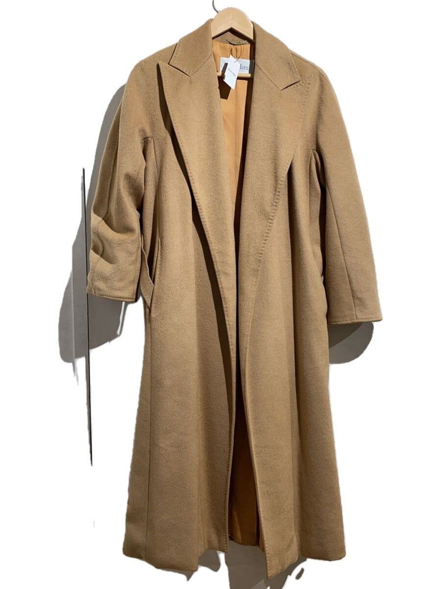 ALTRA Cappotto capelli cammello Max Mara altro tag argento 38 alpaca tinta unita