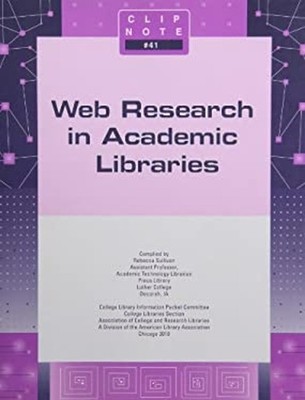 Web Research in Academic Libraries Paperback