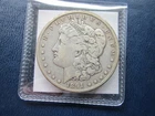 1891-CC MORGAN DOLLAR, ORIGINAL PROBLEM FREE F-VF