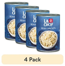 (4 pack) La Choy Bean Sprouts, Canned Vegetables, 14 oz Can..