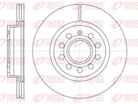 2X Remsa Bremsscheibe 6647.10 FüR Golf 1J1 1K1 8P1 Skoda Audi Vw 521 A3 5M1 Seat