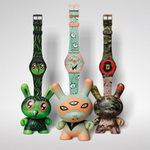 kidrobot for swatch 腕時計 kidorobot for swatchアーティスト来日イベント決定！新