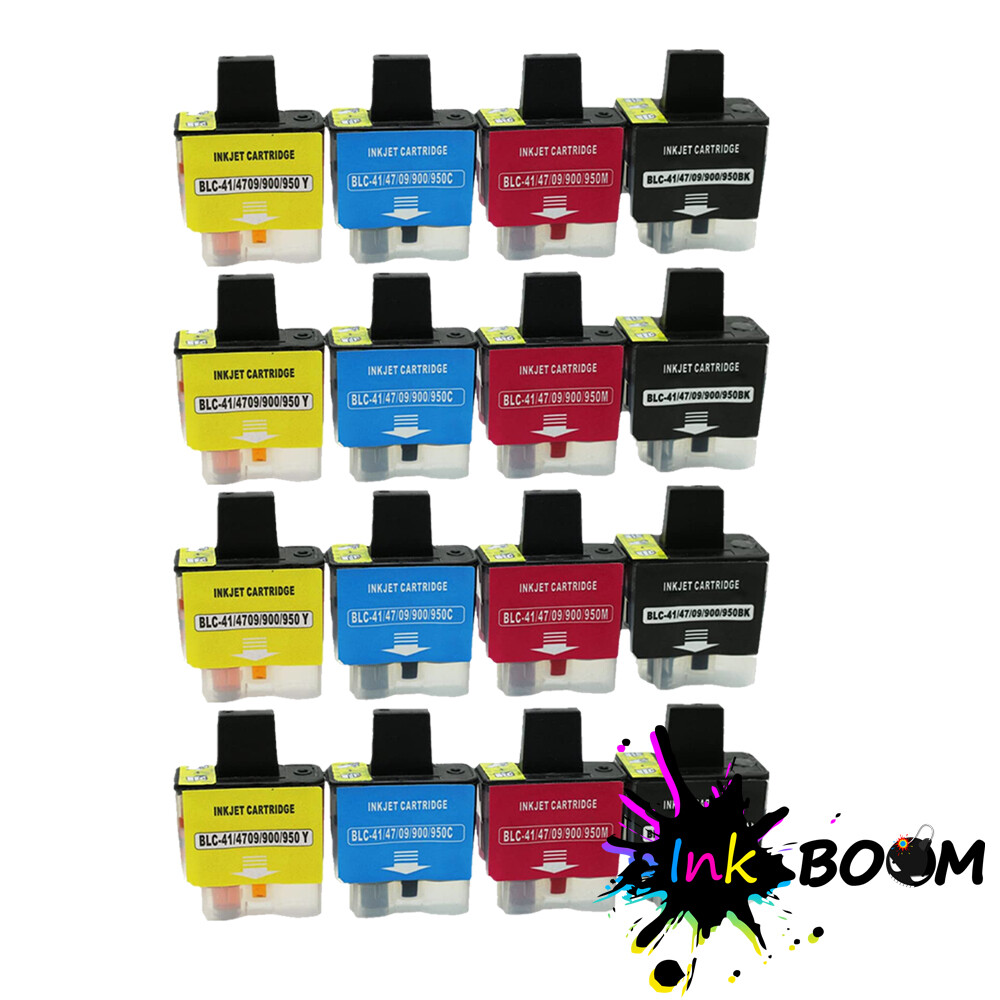 16 Ink Cartridge fits Brother LC41 DCP-110C MFC-210C MFC-3340CN MFC-3240C