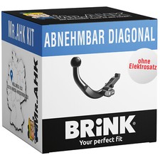 BRINK Renault Clio IV Fließheck ab 12 AHK Anhängerkupplung abnehmbar