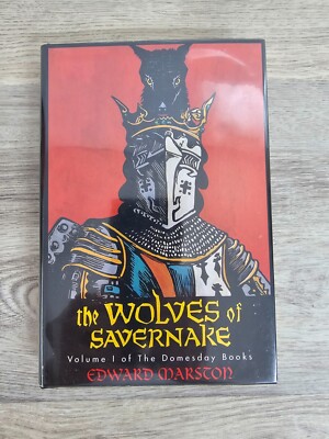 The Wolves Of Savernake by Edward Marston  1993 1st Edition HC *Signed*