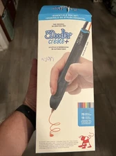 3DOODLER CREATE+ 3D PRINTING PEN  BLACK ONYX Plus Strands