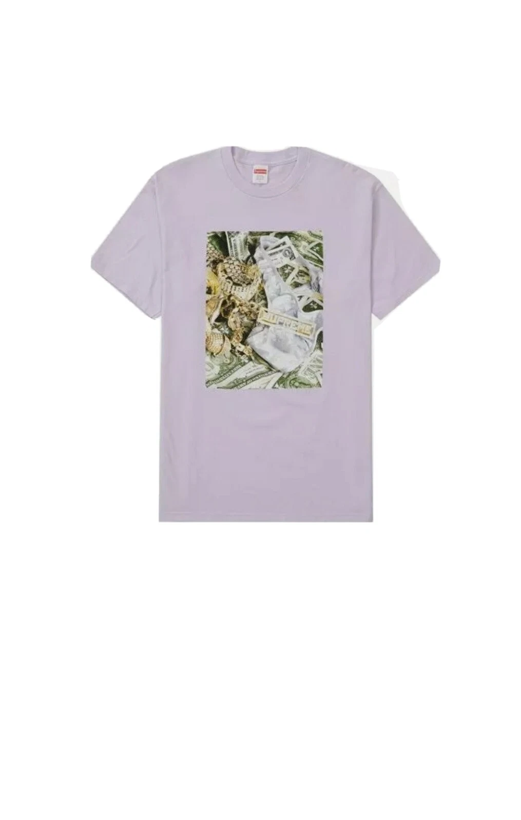 Supreme Bling Tee Heather light purple Size Large SS20T3 T shirt