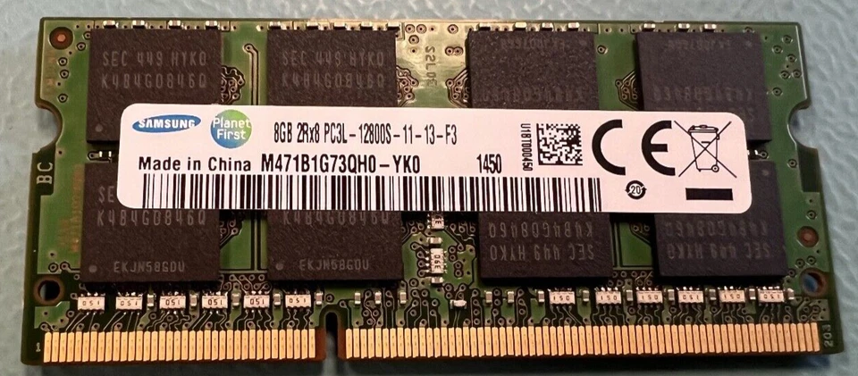 HP 691160-964 8GB 2Rx8 PC3L-12800S DDR3-1600MHz RAM Memory Module - Image 2 of 2