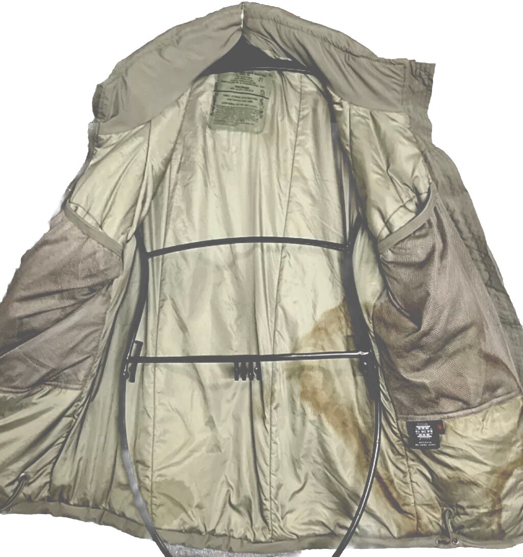 ジャケット・アウター PARKA EXTREME COLD WEATHER 6043871 Small ECW Extreme Cold Weather Parka Gen III L7 GRAY Loft - Used