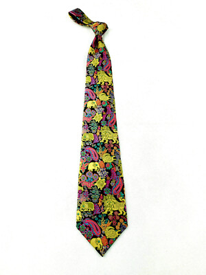 小物 JOHN COMFORT SILK TIE John Comfort Mens Vintage Silk Tie 57