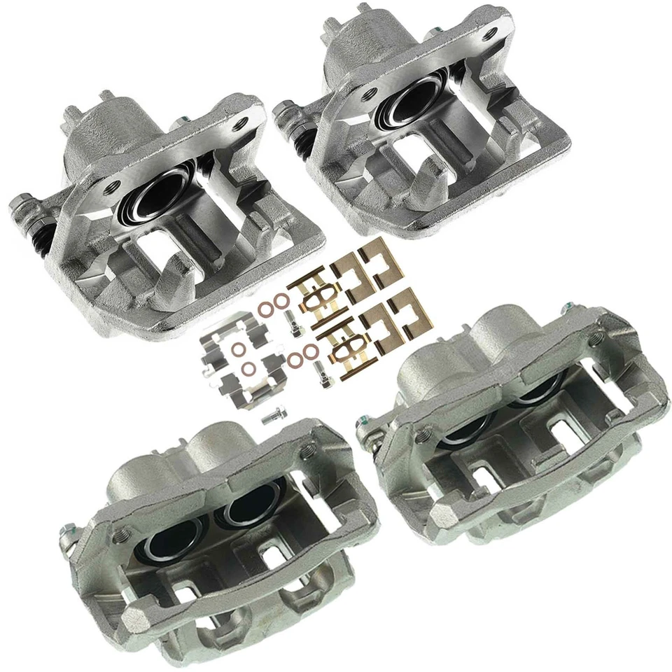 4 тормозных суппорта с кронштейном для Honda CR-V 07-16 Crosstour 12-15 передние и задние - Изображение 3 из 4