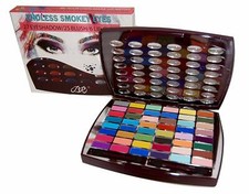 BR Makeup Kit Endless Smokey Eyes Kit 27 Eyeshadow 25 Blush 6 Lip Gloss Black