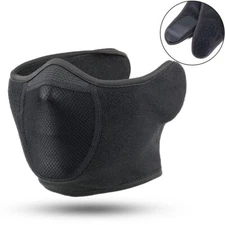 Winter Neck Warmer Ear Cover Fleece Face Mask Cold Weather Ski Riding Warm Scarf