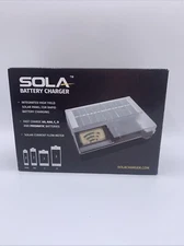 SOLA Rechargeable Solar Battery Charger Integrated High Yield Solar Panel