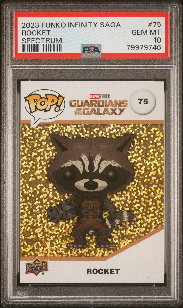 希少シリアル入り　ロケットラクーン 希少シリアル入り ロケットラクーン Funko Marvel Upper Deck