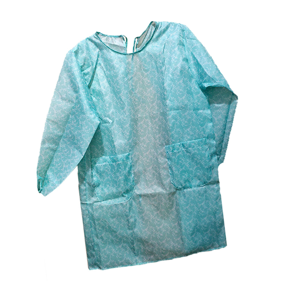 Delantal manga completa cerca de mí accesorios para el hogar pintura delantal mangas delantal vestido