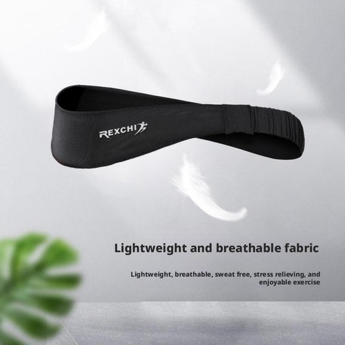 Sports Headband Yoga Gym Sweatband Women Men Hair Bands SweatBand T3J5 P5T9 - Picture 4 of 14
