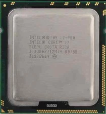 INTEL CORE I7 I7-980 SLBYU 3.33 GHZ / 12M/ 4.80 LGA 1366 6 Cores TDP 130W
