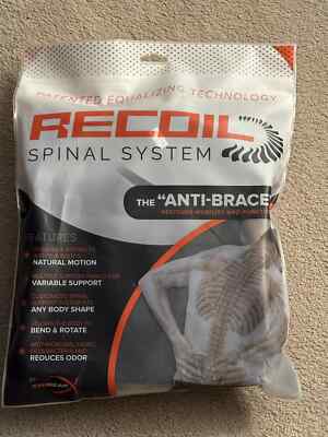 New Back Support Brace Exogear recoil Spinal Support System