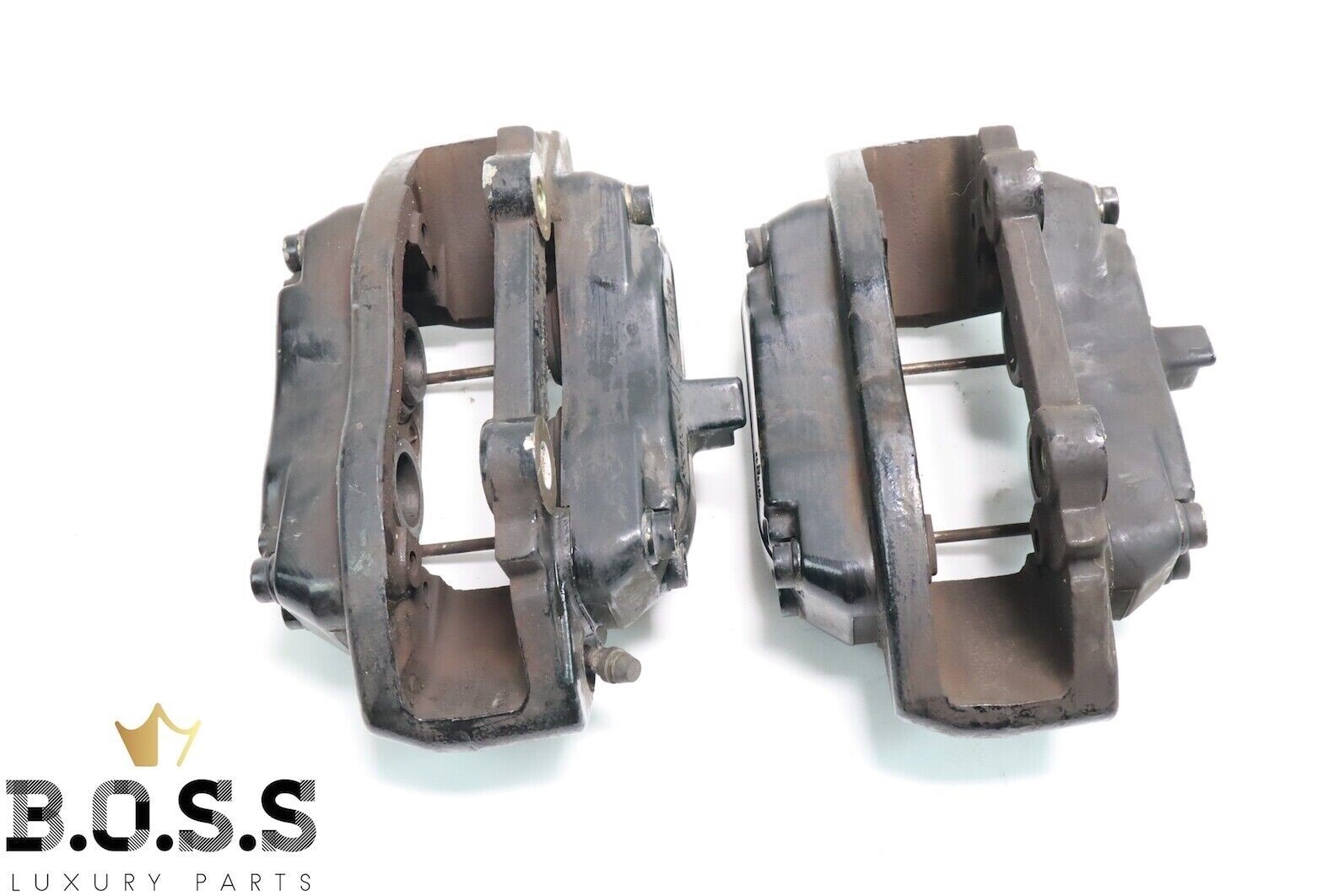 04-12 MASERATI QUATTROPORTE M139 BREMBO FRONT LEFT & RIGHT BRAKE CALIPER SET OEM