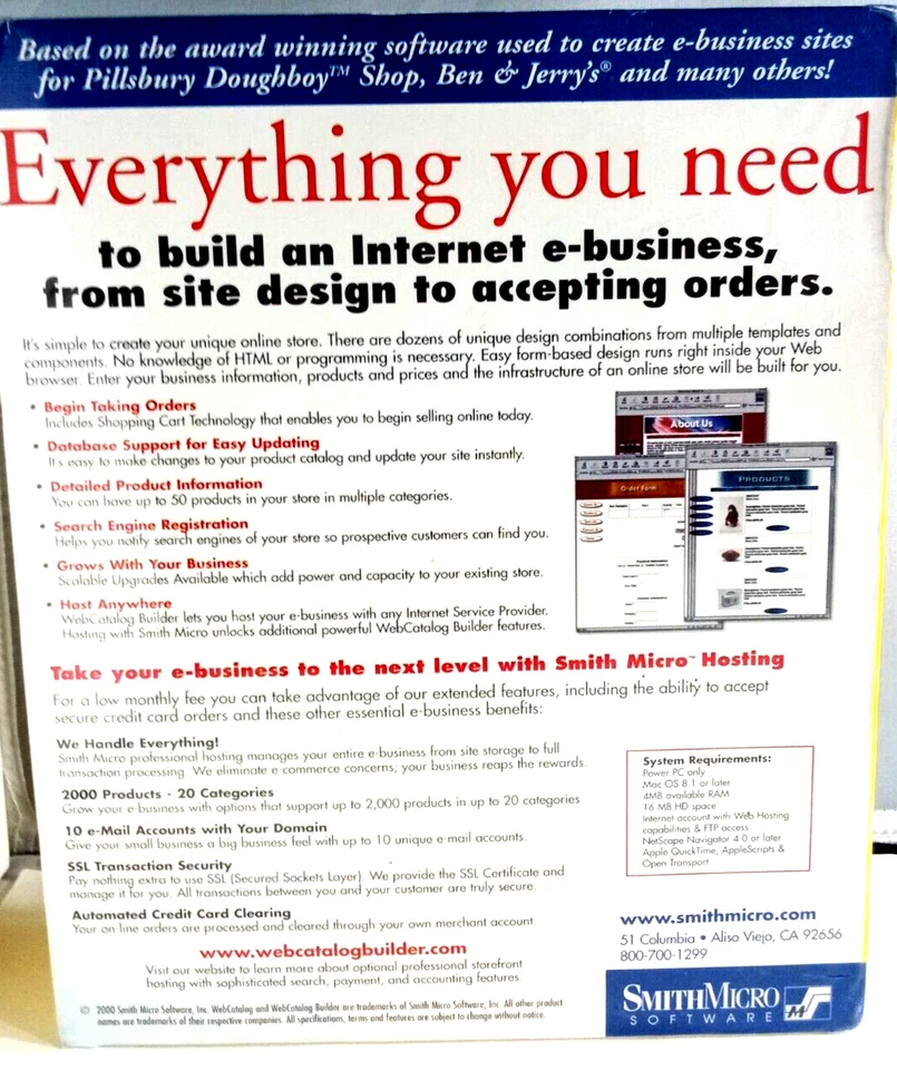 SmithMicro Web Catalog Builder For Macintosh - Image 2 of 4