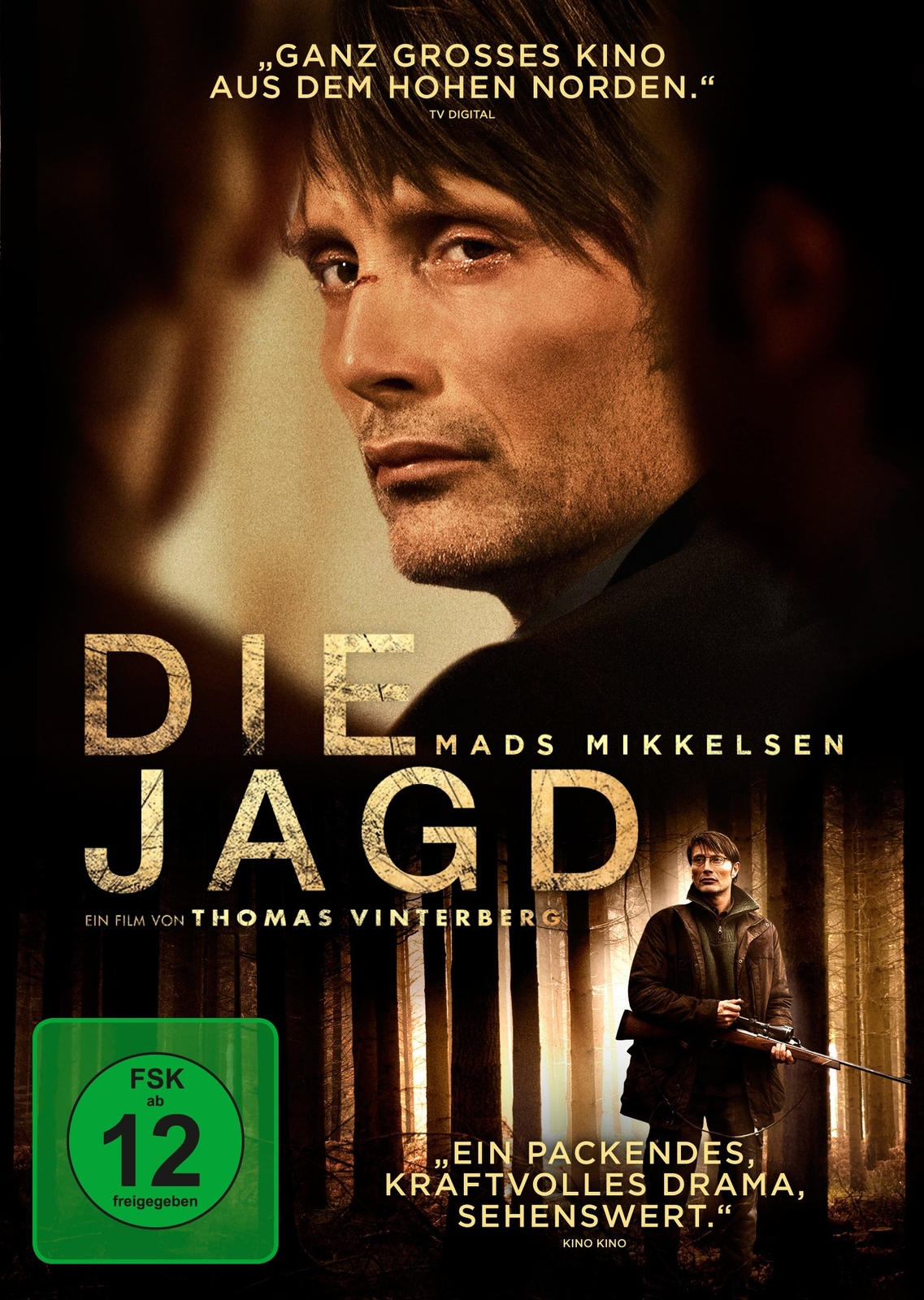 Die Jagd (DVD) Mads Mikkelsen Thomas Bo Larsen Susse Wold Alexandra Rapaport