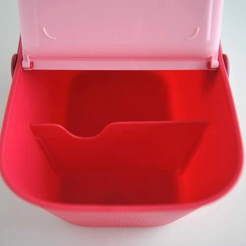 Cestino da Viaggio per Animali Domestici ALESSI AMMI27 PO PetNic Rosa - Picnic, fotografia 5 di 8