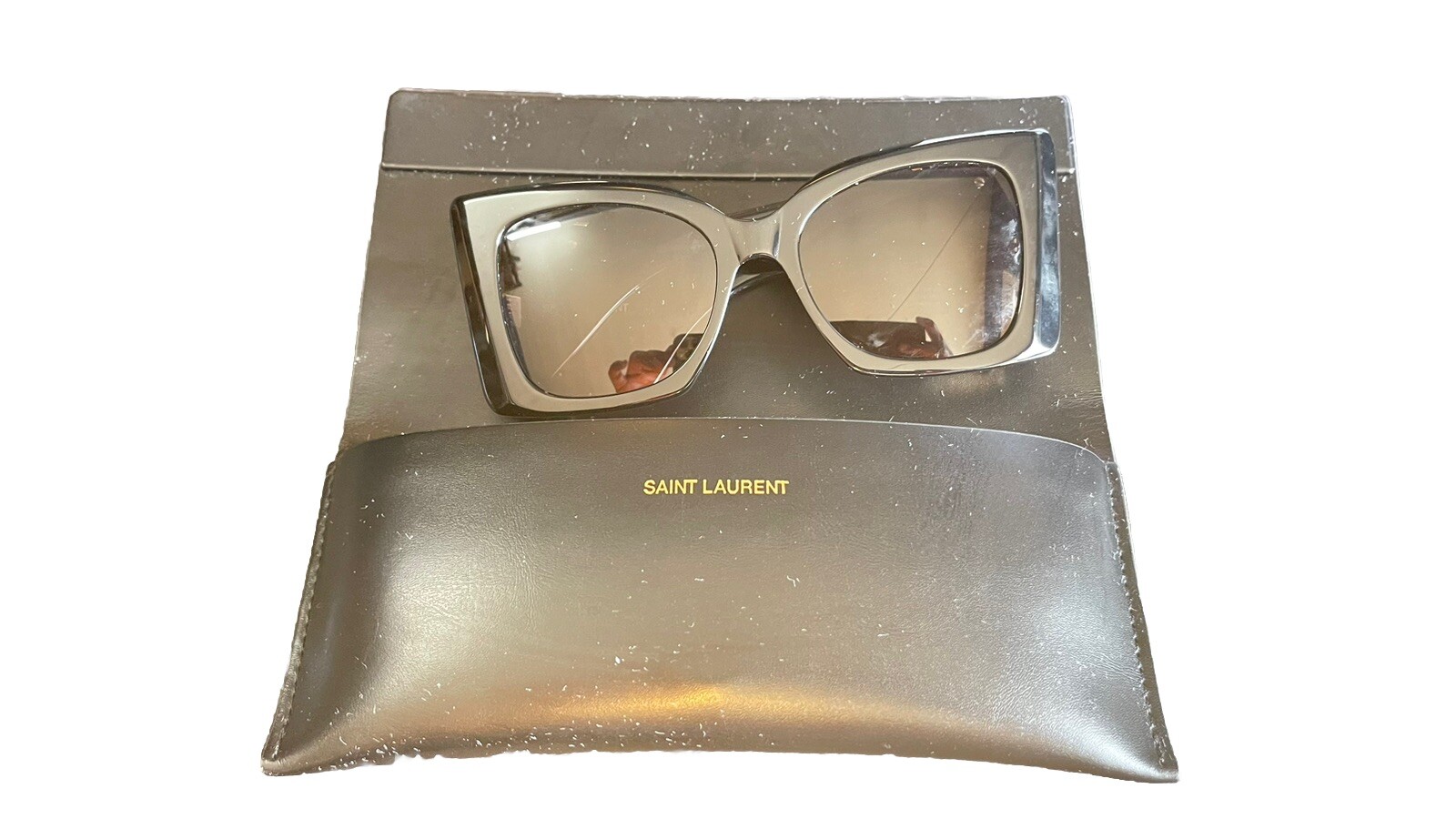 Saint Laurent SL M119 BLAZE 001 Occhiali da sole donna neri