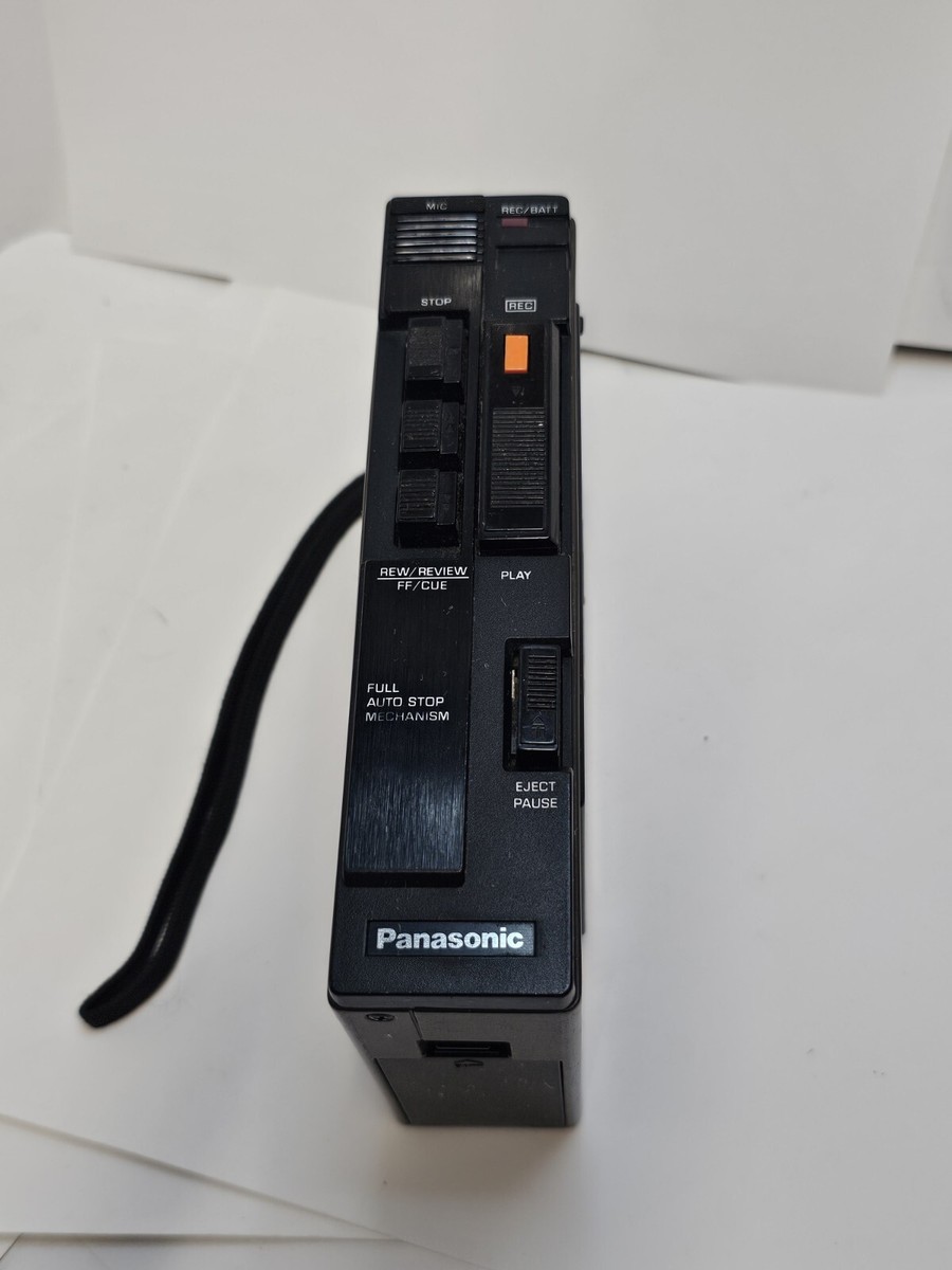 VTG Panasonic Mini Cassette Tape Recorder RQ-335 - Read