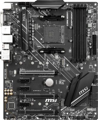 For MSI X470 GAMING PLUS MAX Motherboard Socket AM4 DDR4 ATX Mainboard