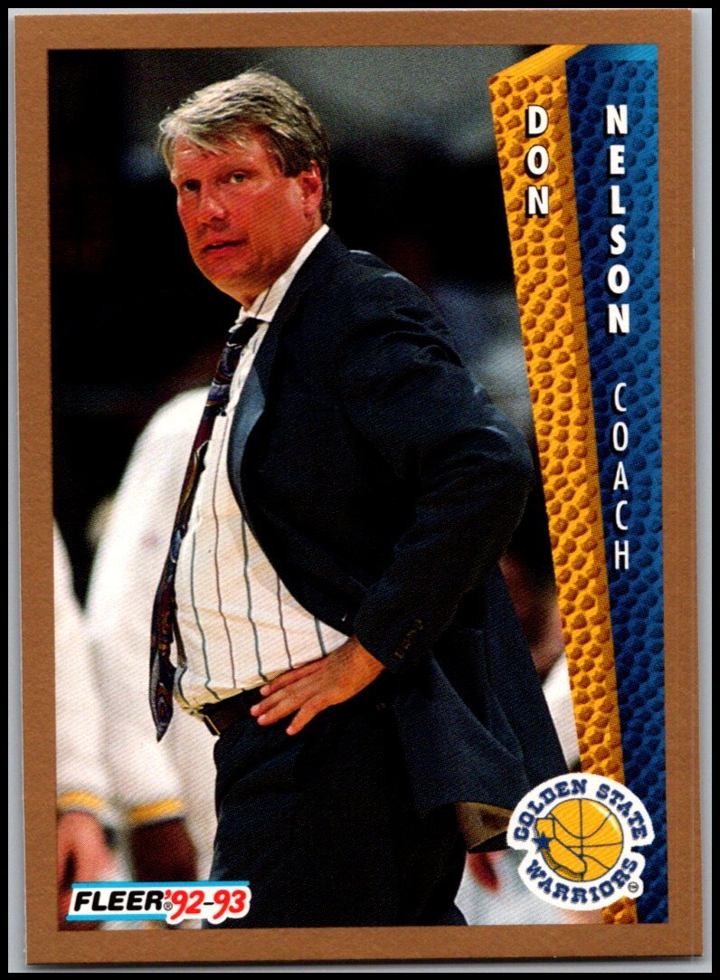 1992-93 Fleer #78 Don Nelson - FREE SHIPPING!