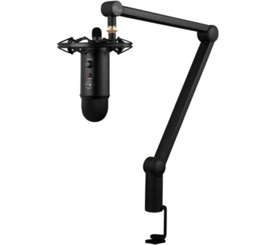 Blue Yeticaster Professional Broadcast Bundle mit Yeti USB Mikrofon