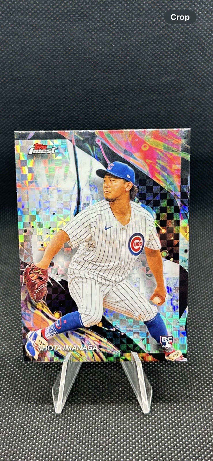 2024 Topps Finest - Uncommon Checkerboard Refractor #161 Shota Imanaga (RC)
