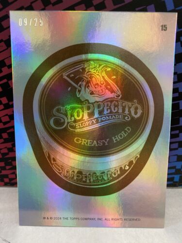 2024 WACKY PACKAGES ALL NEW SERIES GOLD FOIL CARD #15 SLOPPECITO 6/25 - Picture 1 of 1