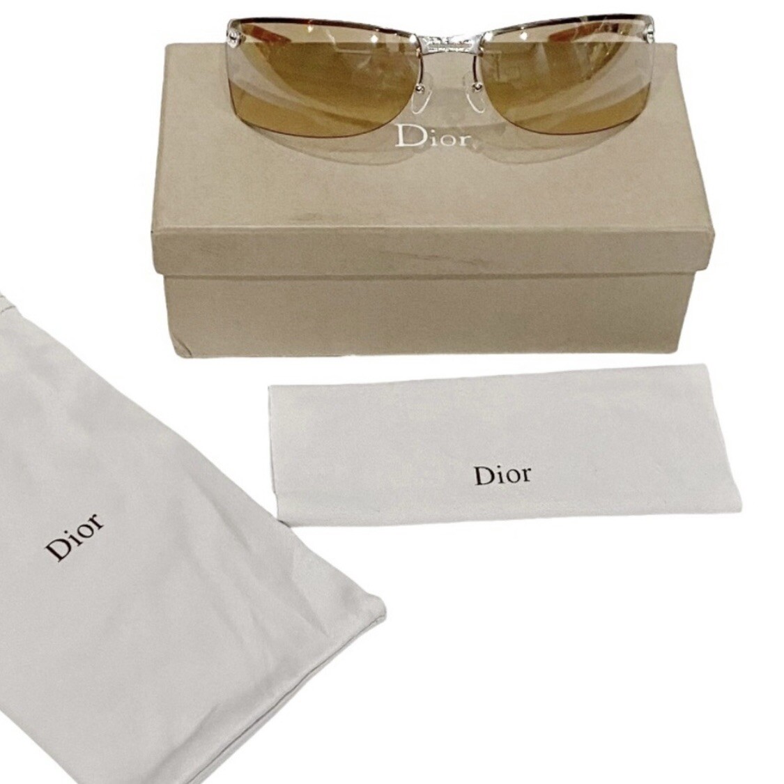 AUTHENTIC VINTAGE DIOR Adiorable 1 Sunglasses Champagne Pink AUTHENTIC VINTAGE DIOR Adiorable 1 Sunglasses Champagne Pink