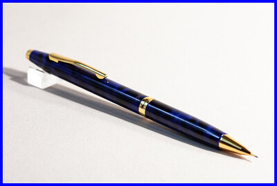 ROTRING Side Knock Bleistift R 501 601 in blau marmoriert für 0.5mm Minen