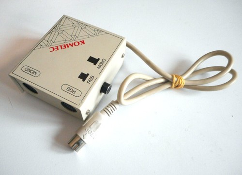 ATARI ST monitor video switch adapter RGB / Mono switch ecran CRT couleur / mono - Afbeelding 2 van 6