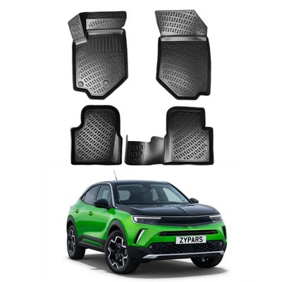 Floor Mats Liner for Opel Mokka 2021-2026 TPE All Weather