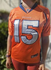USA Denver Broncos NFL 2010/2011 Orange No. 15 Tim Tebow Jersey - M/Medium