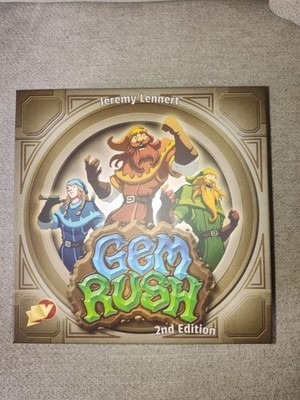 GEM RUSH 2nd Edition - CCG Board Game - Victory Point Games - Complete