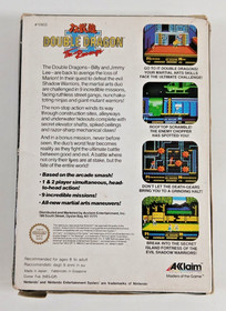 Nintendo NES Double Dragon 2 The Revenge Game with Box and Manual