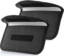 ONEVER 2 Pack Faraday Bags for Car Keys and Cell Phone, Signal Blocking Key