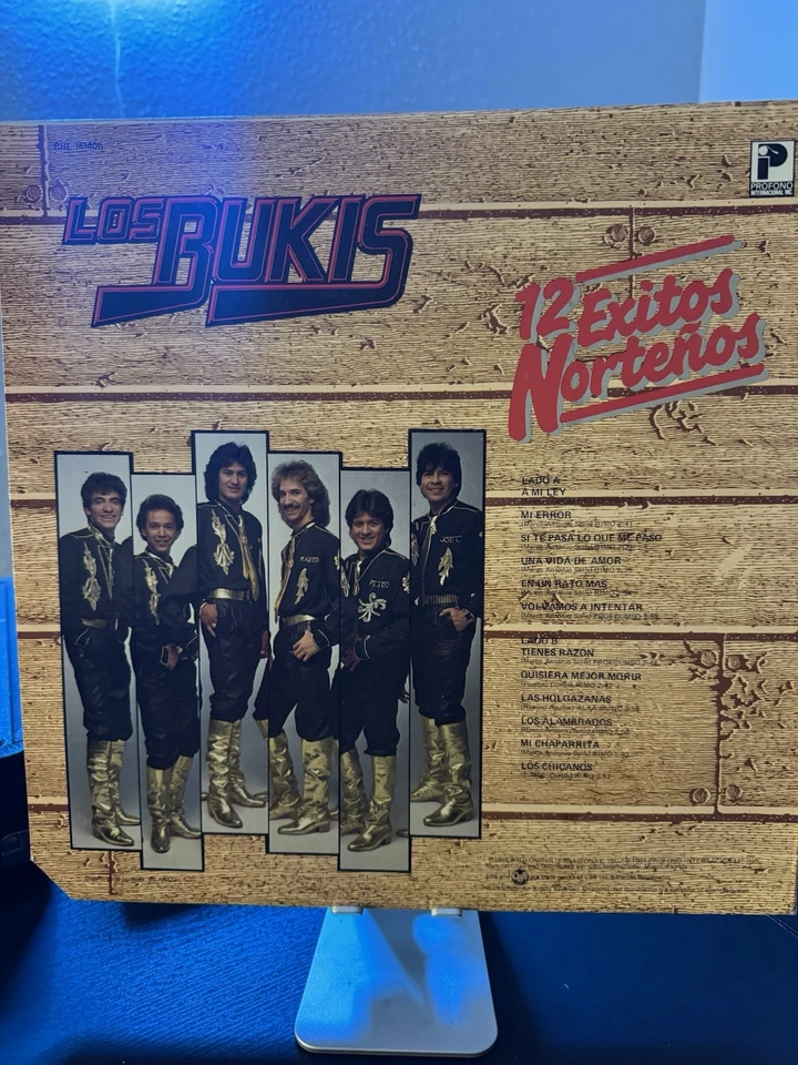 Los Bukis Vinyl LP 12 Exitos Norteños Foto 2 de 4
