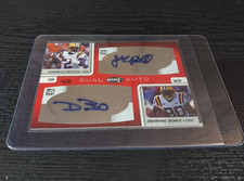 2007 SAGE Aspire Dual Auto JaMarcus Russell - Dwayne Bowe ONLY 5 made 4/5