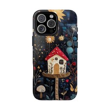 Phone Ink - Case for iPhone/Galaxy/Pixel - Fairy Cottage Folk Flowers