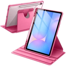 Case for Samsung Galaxy Tab S10 Lite / S10 FE with S Pen Holder & Rotating Stand