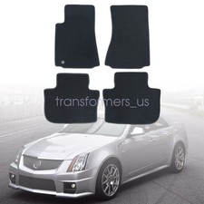 2008 - 2013 For Cadillac Cts Front Rear Replacement Floor Mats Carpet Velour 2008 - 2013 For Cadillac Cts Front Rear Replacement Floor Mats Carpet Velour