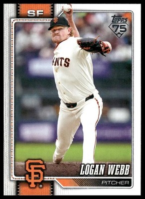2026 Topps Series One #69 Logan Webb