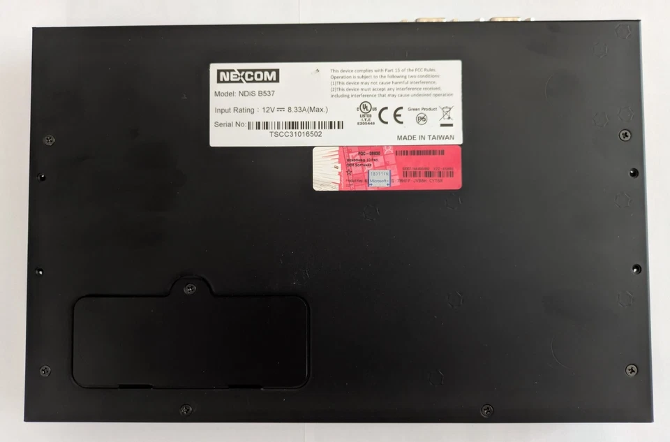 Nexcom NDiS B537 Fanless Digital Signage PC intel i7 4GB RAM 500GB HD Win10 - Image 3 of 4