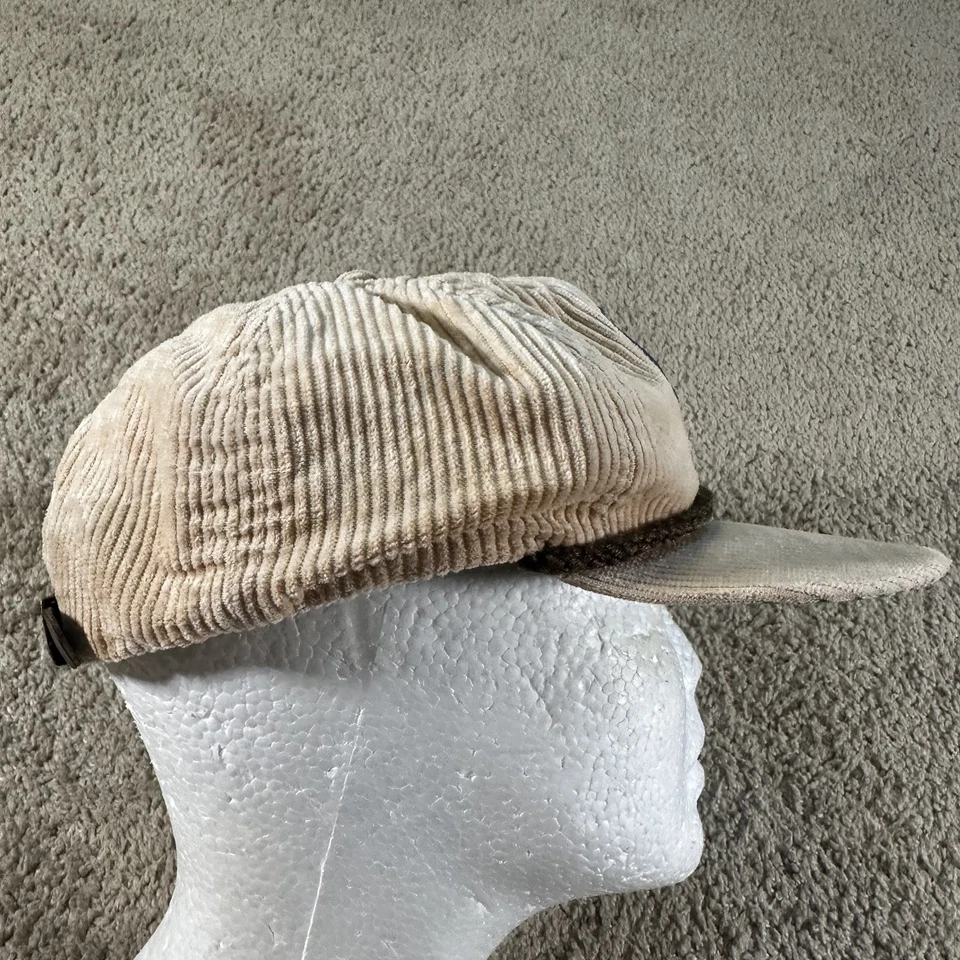 De colección Mammoth Mountain California Sombrero Gorra Correa Trasera Pana Parche Para Hombres Años 70 Foto 4 de 4